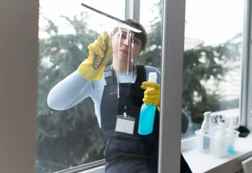 Nettoyage de vitres intérieures et extérieures à Mézères